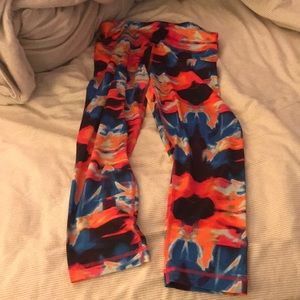 Tie dye crop legging